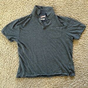 Johnnie-OHangin’ Out Linen Cotton Button Pocket Polo